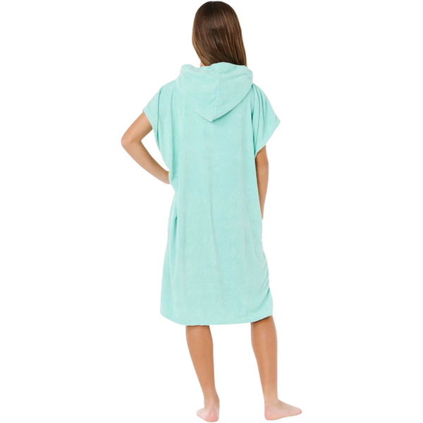 2026 Rip Curl Junior Classic Surf Hooded Poncho Towel 00CGTO - Teal